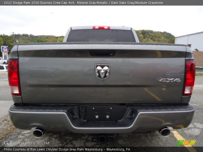 Mineral Gray Metallic / Dark Slate Gray/Medium Graystone 2012 Dodge Ram 1500 Express Crew Cab 4x4