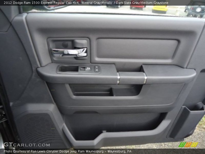 Mineral Gray Metallic / Dark Slate Gray/Medium Graystone 2012 Dodge Ram 1500 Express Regular Cab 4x4