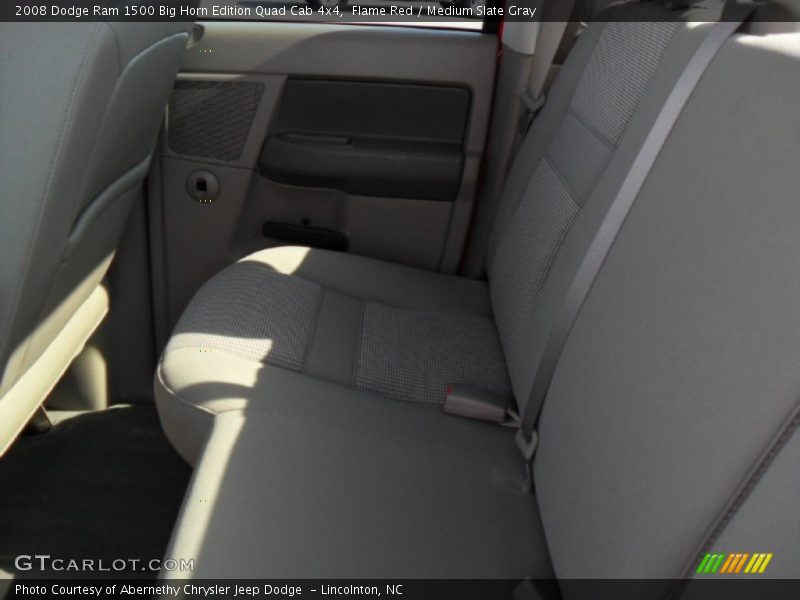 Flame Red / Medium Slate Gray 2008 Dodge Ram 1500 Big Horn Edition Quad Cab 4x4