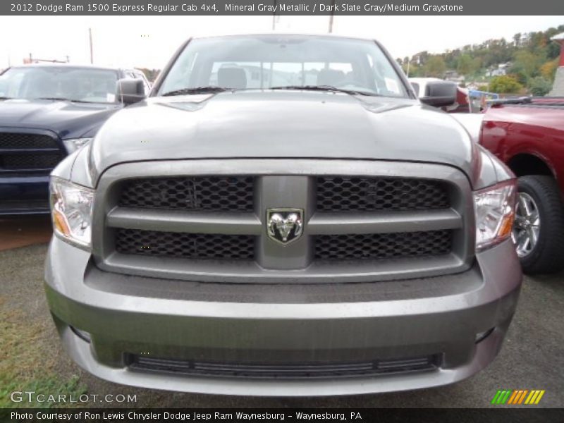 Mineral Gray Metallic / Dark Slate Gray/Medium Graystone 2012 Dodge Ram 1500 Express Regular Cab 4x4