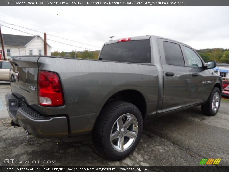 Mineral Gray Metallic / Dark Slate Gray/Medium Graystone 2012 Dodge Ram 1500 Express Crew Cab 4x4