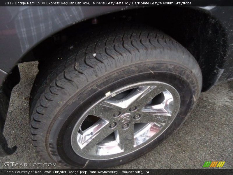 Mineral Gray Metallic / Dark Slate Gray/Medium Graystone 2012 Dodge Ram 1500 Express Regular Cab 4x4