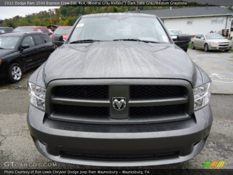 Mineral Gray Metallic / Dark Slate Gray/Medium Graystone 2012 Dodge Ram 1500 Express Crew Cab 4x4