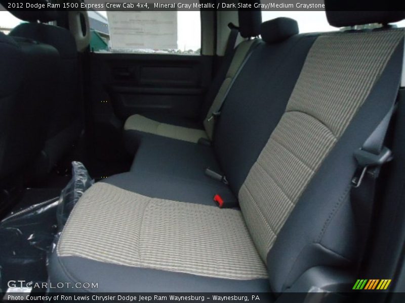 Mineral Gray Metallic / Dark Slate Gray/Medium Graystone 2012 Dodge Ram 1500 Express Crew Cab 4x4