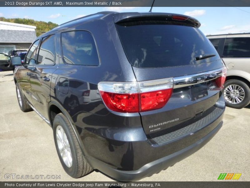 Maximum Steel Metallic / Black 2013 Dodge Durango SXT AWD