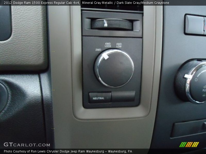 Mineral Gray Metallic / Dark Slate Gray/Medium Graystone 2012 Dodge Ram 1500 Express Regular Cab 4x4
