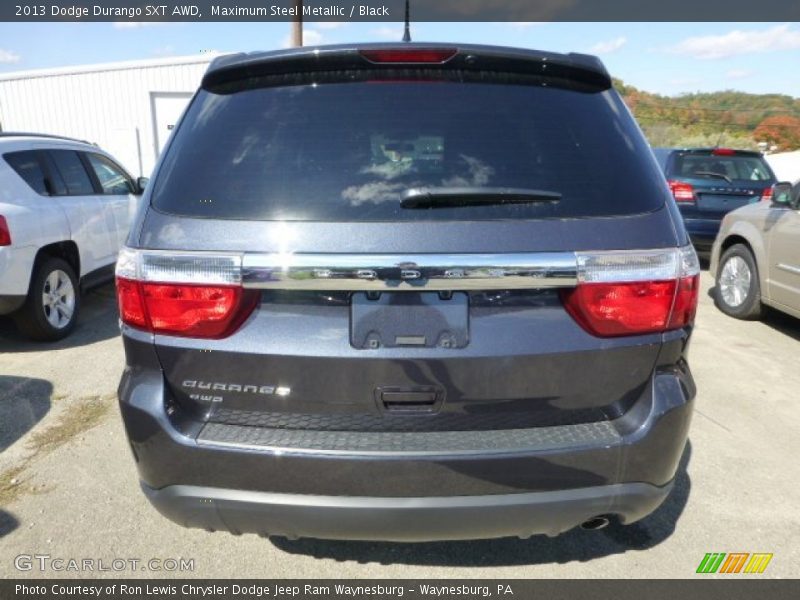 Maximum Steel Metallic / Black 2013 Dodge Durango SXT AWD