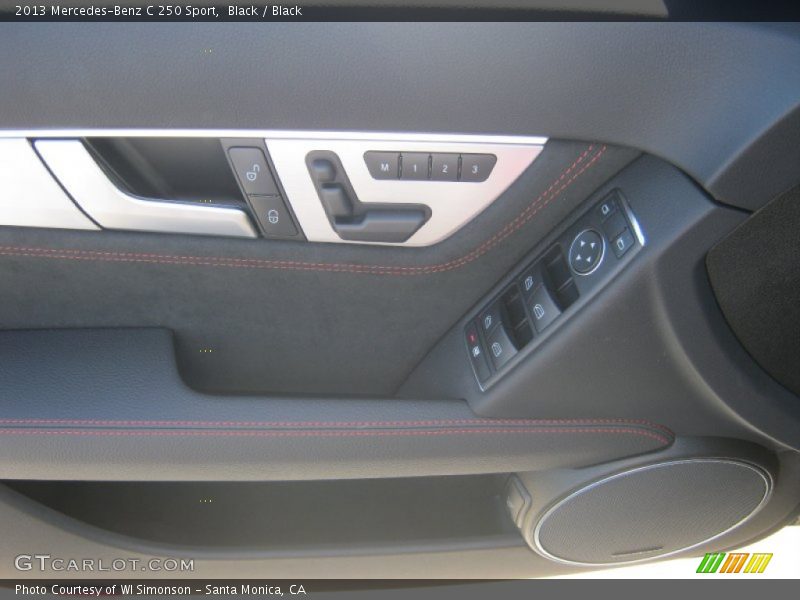 Black / Black 2013 Mercedes-Benz C 250 Sport
