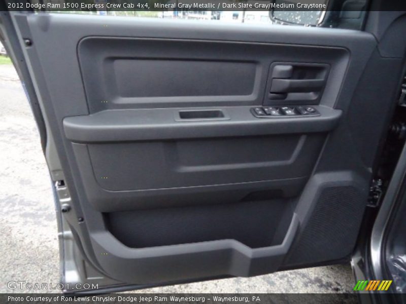 Mineral Gray Metallic / Dark Slate Gray/Medium Graystone 2012 Dodge Ram 1500 Express Crew Cab 4x4