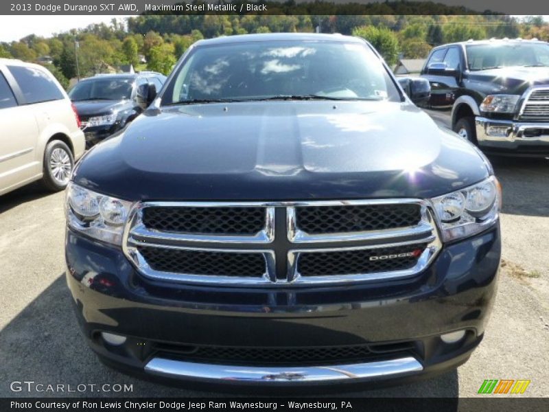 Maximum Steel Metallic / Black 2013 Dodge Durango SXT AWD