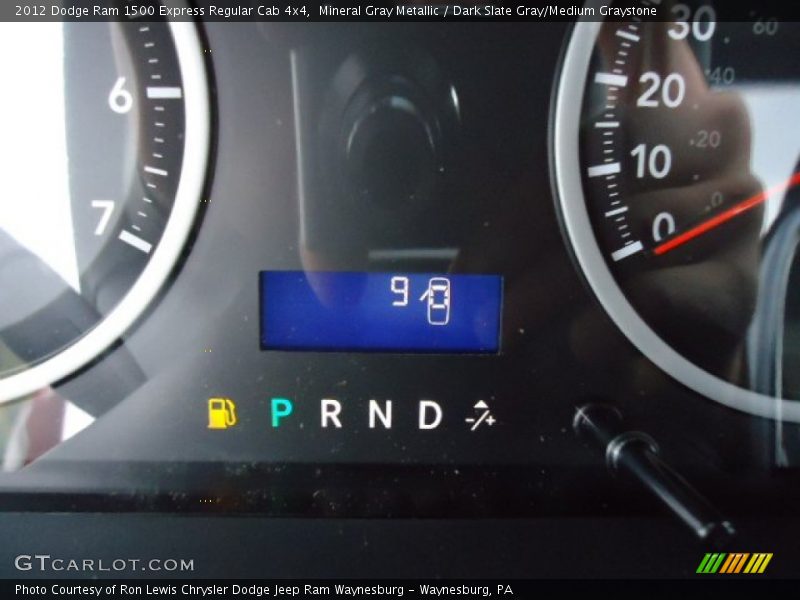 Mineral Gray Metallic / Dark Slate Gray/Medium Graystone 2012 Dodge Ram 1500 Express Regular Cab 4x4