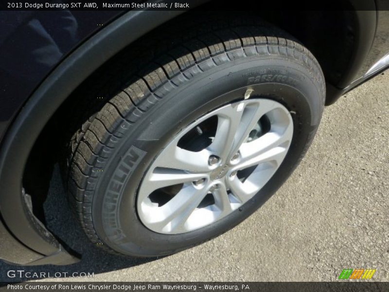 Maximum Steel Metallic / Black 2013 Dodge Durango SXT AWD