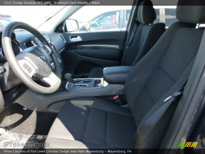 Maximum Steel Metallic / Black 2013 Dodge Durango SXT AWD