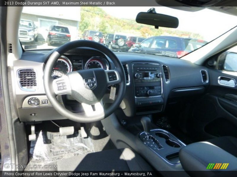 Maximum Steel Metallic / Black 2013 Dodge Durango SXT AWD