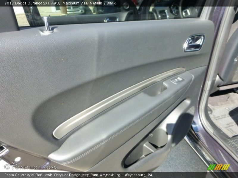 Maximum Steel Metallic / Black 2013 Dodge Durango SXT AWD