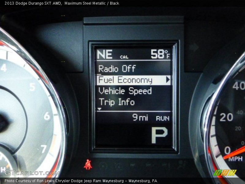 Maximum Steel Metallic / Black 2013 Dodge Durango SXT AWD