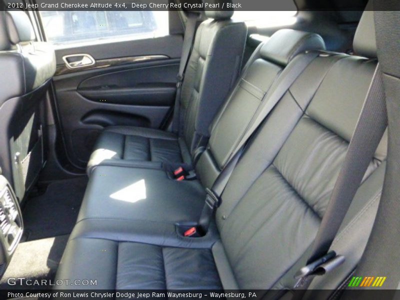 Deep Cherry Red Crystal Pearl / Black 2012 Jeep Grand Cherokee Altitude 4x4