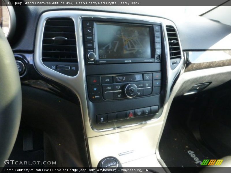 Deep Cherry Red Crystal Pearl / Black 2012 Jeep Grand Cherokee Altitude 4x4