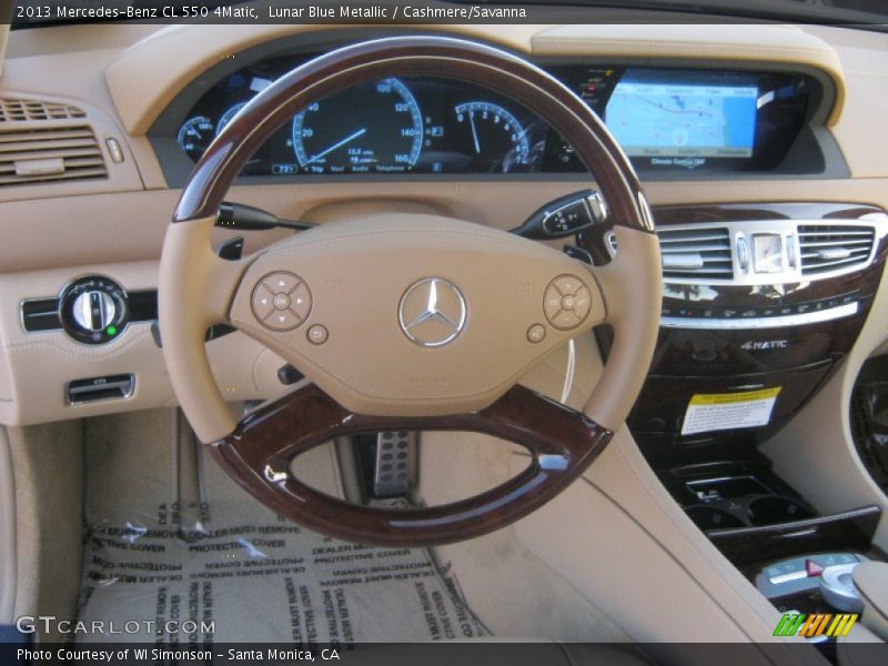  2013 CL 550 4Matic Steering Wheel