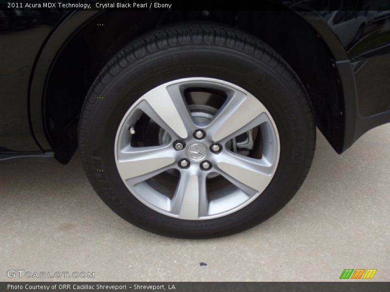 Crystal Black Pearl / Ebony 2011 Acura MDX Technology