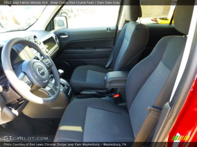 Deep Cherry Red Crystal Pearl / Dark Slate Gray 2012 Jeep Patriot Altitude 4x4