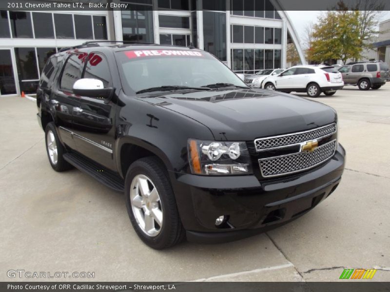 Black / Ebony 2011 Chevrolet Tahoe LTZ