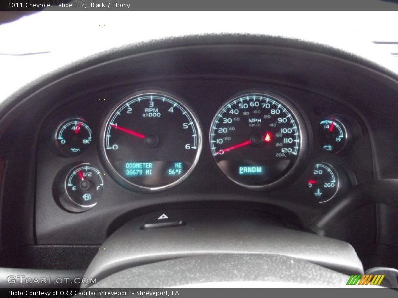 Black / Ebony 2011 Chevrolet Tahoe LTZ