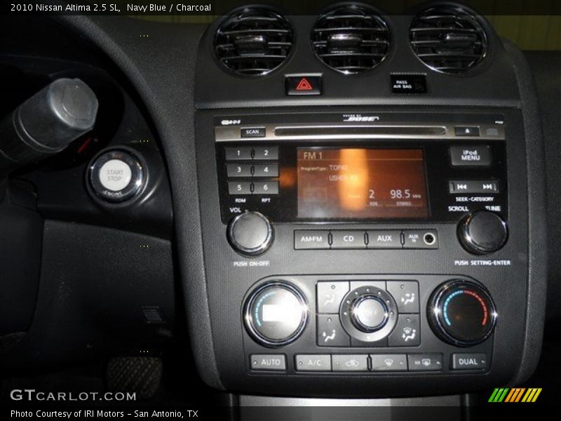 Navy Blue / Charcoal 2010 Nissan Altima 2.5 SL