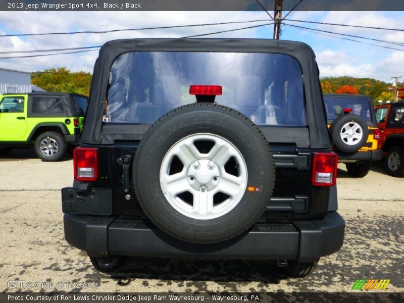 Black / Black 2013 Jeep Wrangler Sport 4x4