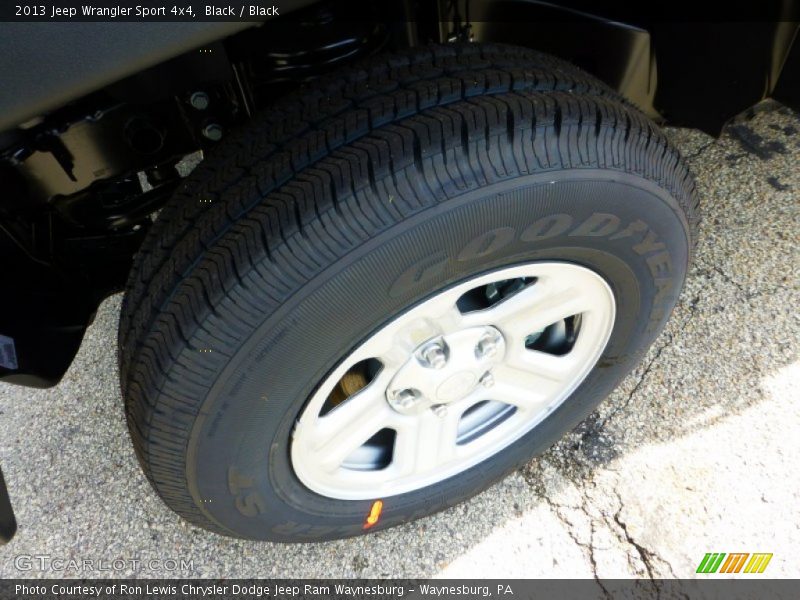 Black / Black 2013 Jeep Wrangler Sport 4x4