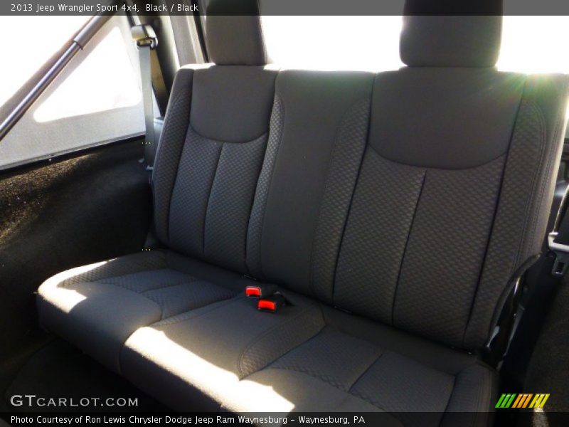 Black / Black 2013 Jeep Wrangler Sport 4x4