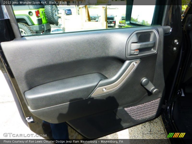 Black / Black 2013 Jeep Wrangler Sport 4x4