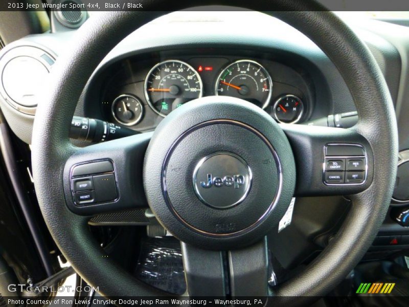 Black / Black 2013 Jeep Wrangler Sport 4x4