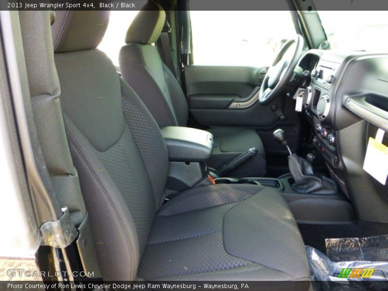 Black / Black 2013 Jeep Wrangler Sport 4x4