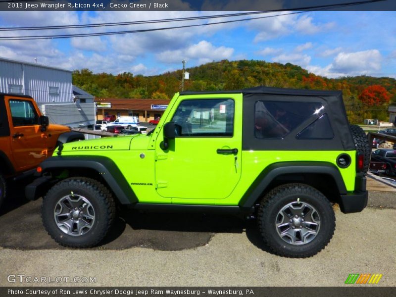  2013 Wrangler Rubicon 4x4 Gecko Green