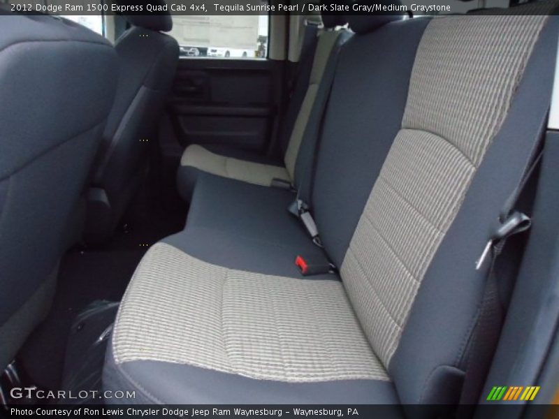 Tequila Sunrise Pearl / Dark Slate Gray/Medium Graystone 2012 Dodge Ram 1500 Express Quad Cab 4x4