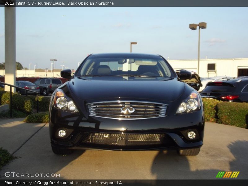 Black Obsidian / Graphite 2013 Infiniti G 37 Journey Coupe