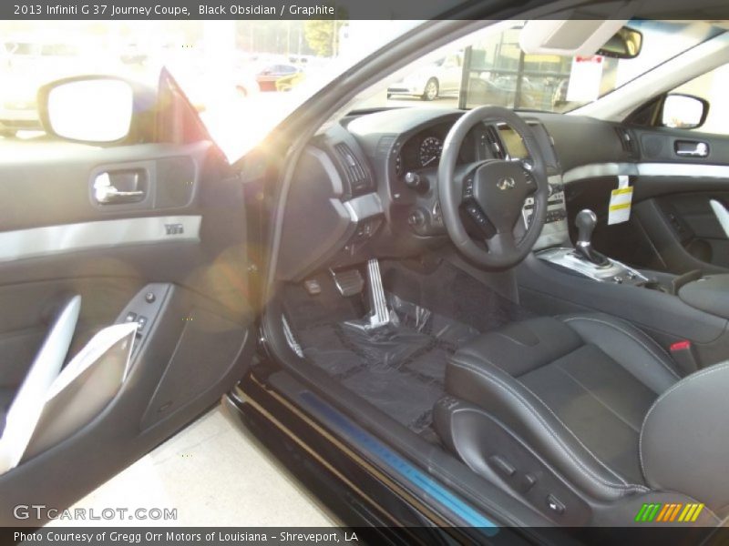 Black Obsidian / Graphite 2013 Infiniti G 37 Journey Coupe