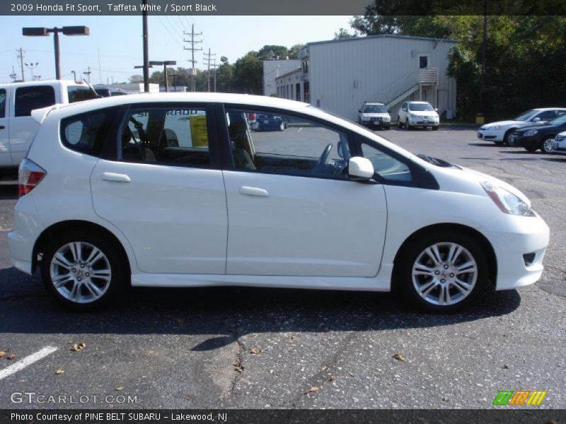 Taffeta White / Sport Black 2009 Honda Fit Sport