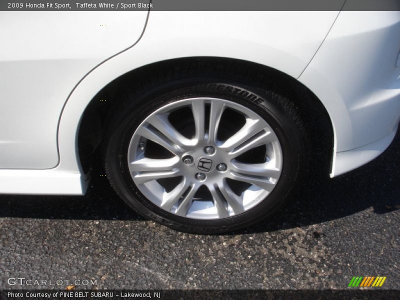 Taffeta White / Sport Black 2009 Honda Fit Sport