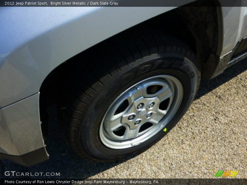Bright Silver Metallic / Dark Slate Gray 2012 Jeep Patriot Sport