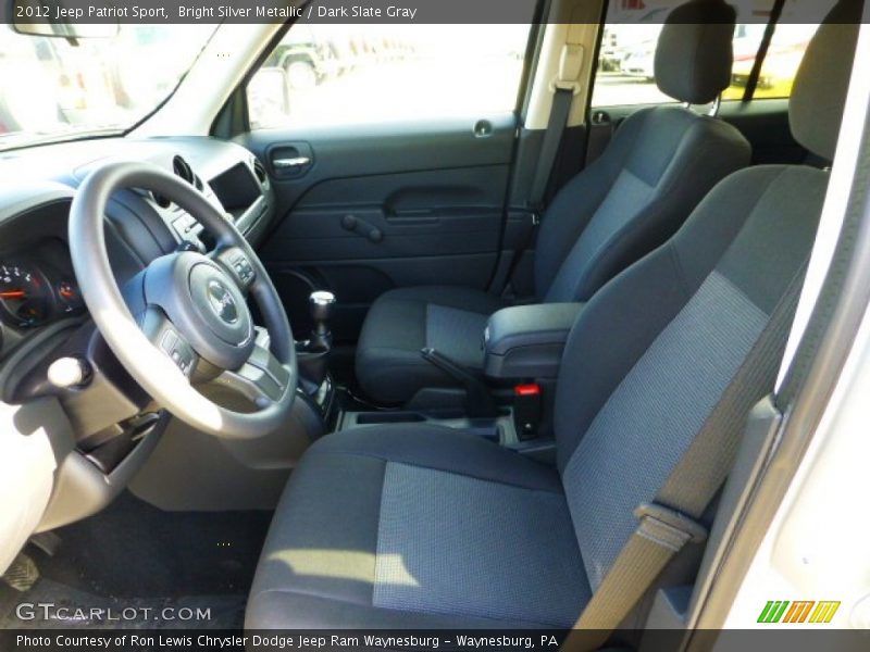 Bright Silver Metallic / Dark Slate Gray 2012 Jeep Patriot Sport