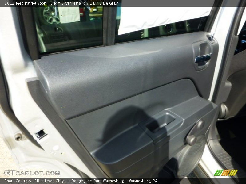 Bright Silver Metallic / Dark Slate Gray 2012 Jeep Patriot Sport