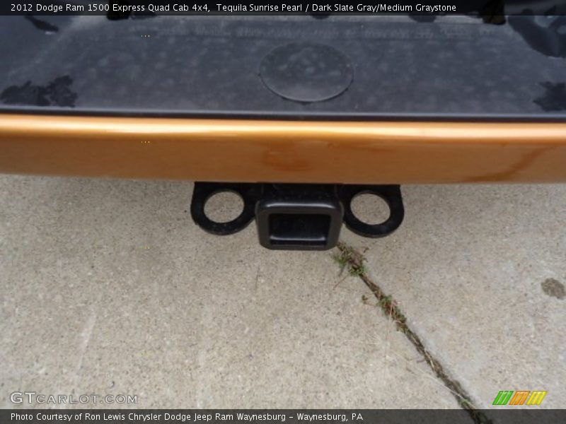Tequila Sunrise Pearl / Dark Slate Gray/Medium Graystone 2012 Dodge Ram 1500 Express Quad Cab 4x4