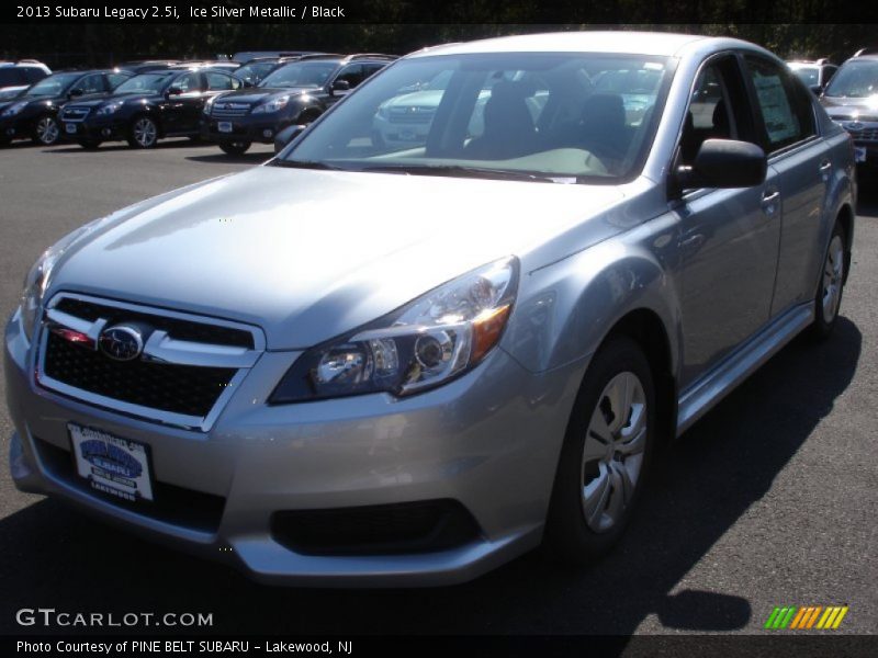 Ice Silver Metallic / Black 2013 Subaru Legacy 2.5i
