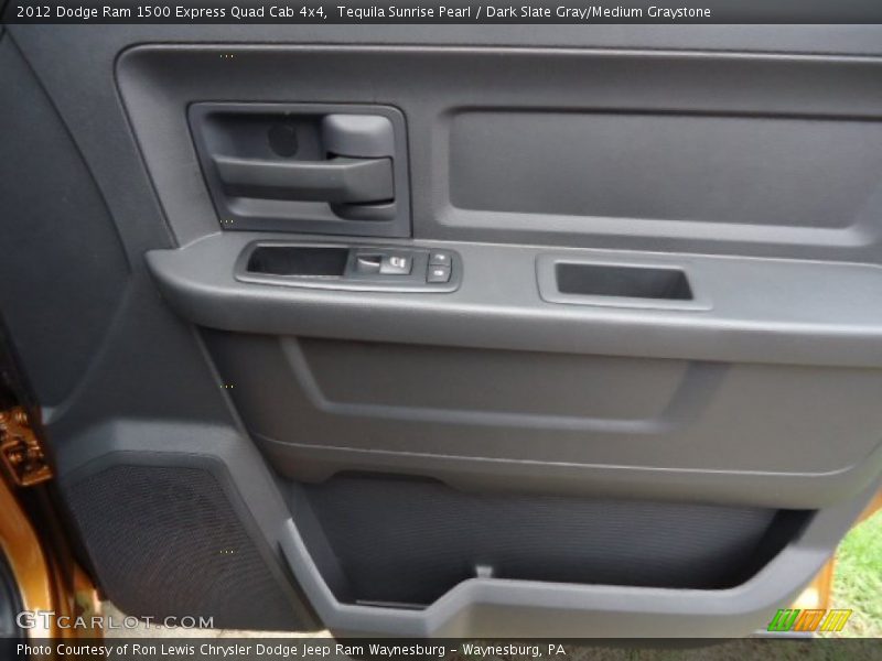 Tequila Sunrise Pearl / Dark Slate Gray/Medium Graystone 2012 Dodge Ram 1500 Express Quad Cab 4x4