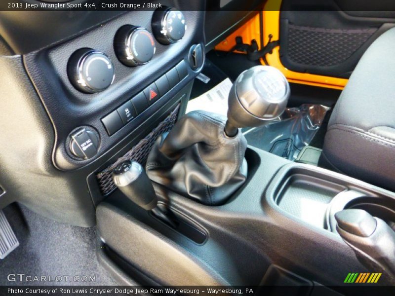 Crush Orange / Black 2013 Jeep Wrangler Sport 4x4