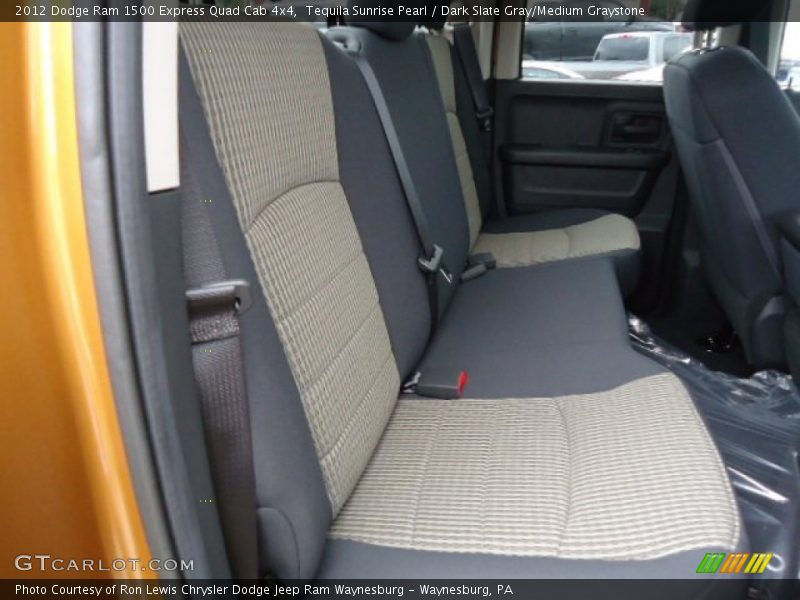 Tequila Sunrise Pearl / Dark Slate Gray/Medium Graystone 2012 Dodge Ram 1500 Express Quad Cab 4x4