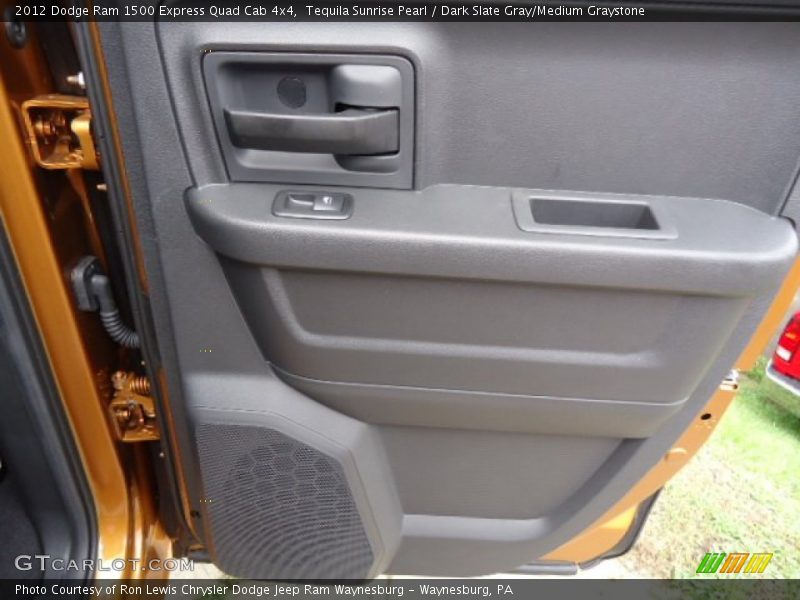 Tequila Sunrise Pearl / Dark Slate Gray/Medium Graystone 2012 Dodge Ram 1500 Express Quad Cab 4x4