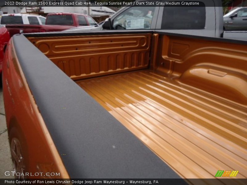 Tequila Sunrise Pearl / Dark Slate Gray/Medium Graystone 2012 Dodge Ram 1500 Express Quad Cab 4x4